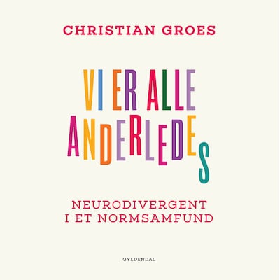 Vi er alle anderledes – omslag til lydbogen af Christian Groes