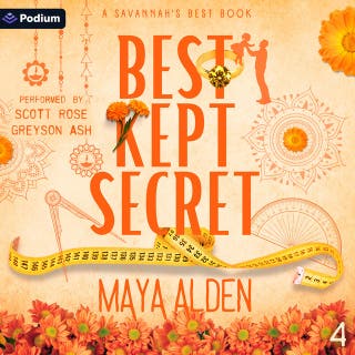 Best Kept Secret: Savannah's Best, Book 4 – omslag till ljudboken av Maya Alden