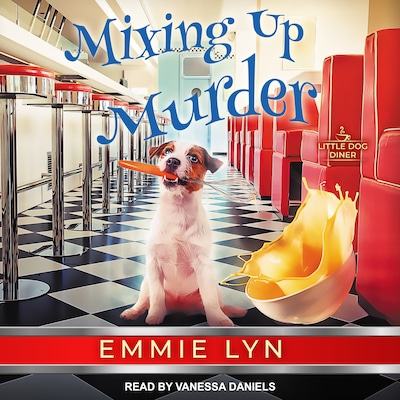 Mixing Up Murder – omslag til lydbogen af Emmie Lyn