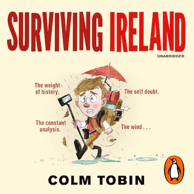 Surviving Ireland – omslag til lydbogen af Colm Tóibín