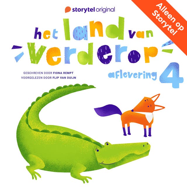 Het land van Verderop: Aflevering 4 – omslag van het luisterboek van Fiona Rempt