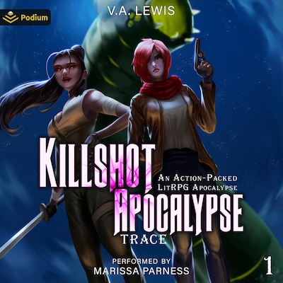 Killshot Apocalypse: An Action-Packed LitRPG Apocalypse – omslag til lydbogen af V.A. Lewis
