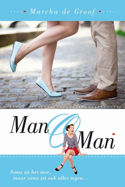 Man o man – omslag van het luisterboek van Marcha de Groof