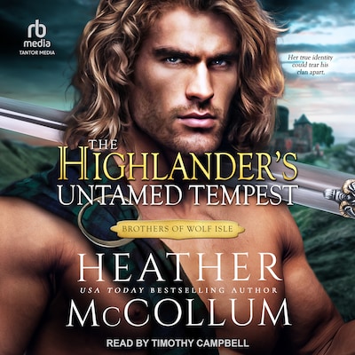 The Highlander's Untamed Tempest – omslag til lydbogen af Heather McCollum