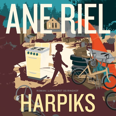 Harpiks – omslag til lydbogen af Ane Riel