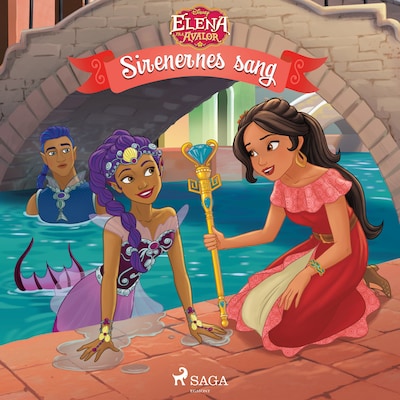 Elena fra Avalor - Sirenernes sang – omslag til lydbogen af Disney