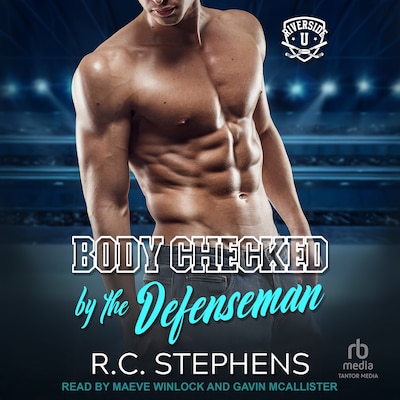 Body Checked by the Defenseman – omslag til lydbogen af R. C. Stephens