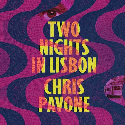 Two Nights in Lisbon – omslag til lydbogen af Chris Pavone