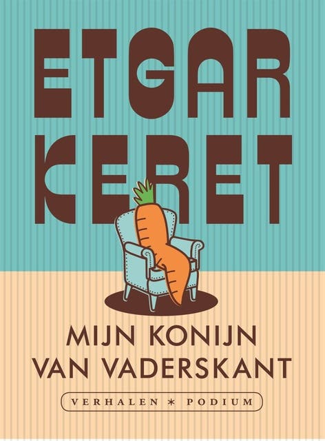 Mijn konijn van vaderskant – omslag van het luisterboek van Etgar Keret