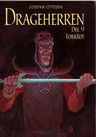 Drageherren Bind 9 Forrådt – omslag til lydbogen af Josefine Ottesen