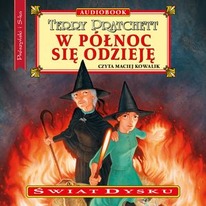 W północ się odzieję – okładka audiobooka, autor Terry Pratchett