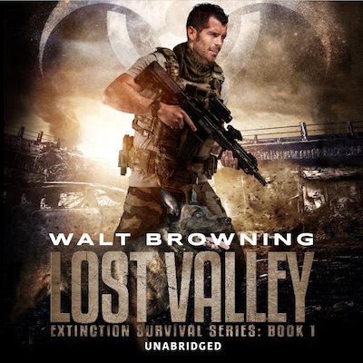 Lost Valley – omslag til lydbogen af Walt Browning