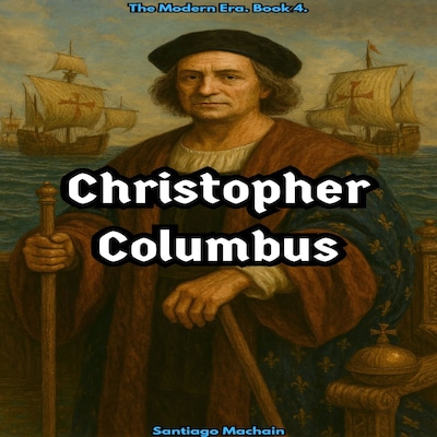 Christopher Columbus – omslag til lydbogen af Santiago  Machain