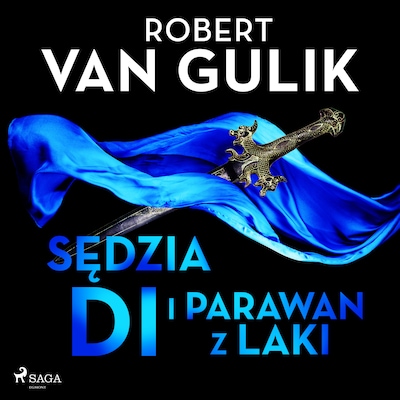 Sędzia Di i parawan z laki – okładka audiobooka, autor Robert van Gulik