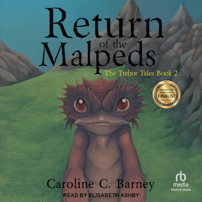Return of the Malpeds – omslag til lydbogen af Caroline C. Barney