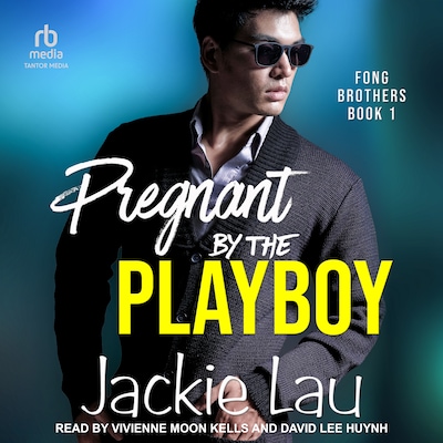 Pregnant by the Playboy – omslag til lydbogen af Jackie Lau