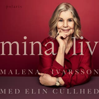 Mina liv – omslag till ljudboken av Elin Cullhed, Malena Ivarsson