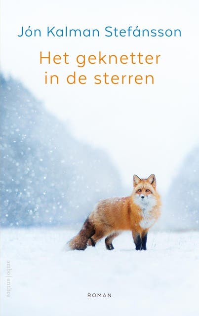Het geknetter in de sterren – omslag van het luisterboek van Jón Kalman Stefánsson