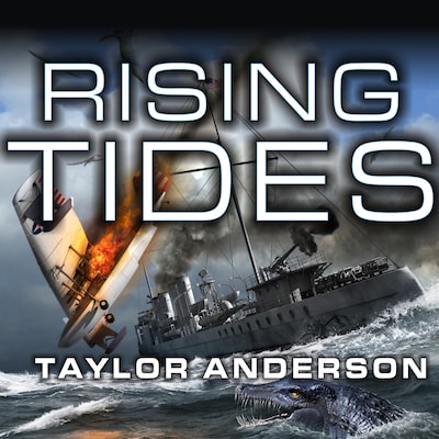 Destroyermen: Rising Tides – omslag til lydbogen af Taylor Anderson