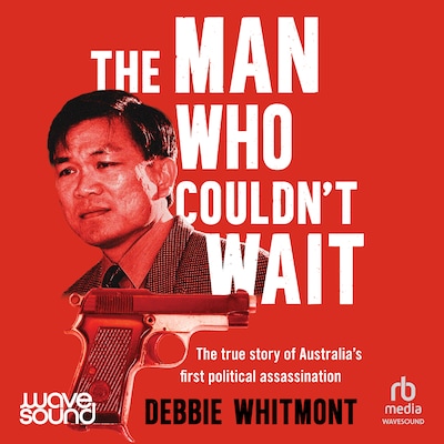 The Man Who Couldn't Wait – omslag til lydbogen af Debbie Whitmont