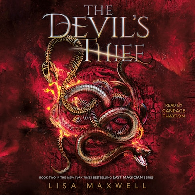 The Devil's Thief – omslag til lydbogen af Lisa Maxwell