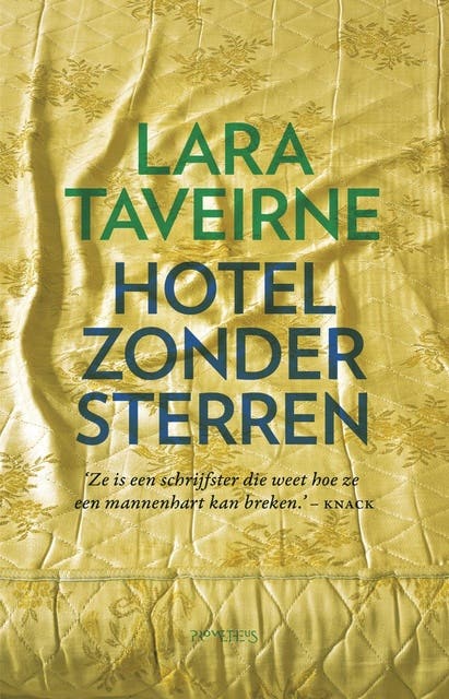 Hotel zonder sterren – omslag van het luisterboek van Lara Taveirne