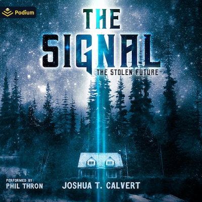 The Signal – omslag til lydbogen af Joshua T. Calvert