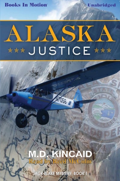 Alaska Justice – omslag til lydbogen af M.D. Kincaid