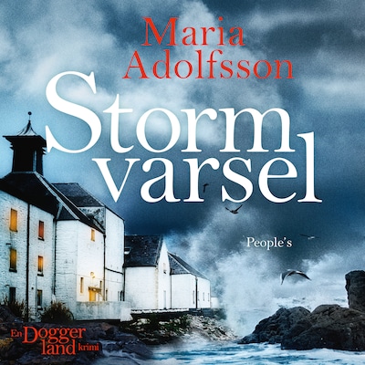 Stormvarsel – omslag til lydbogen af Maria Adolfsson