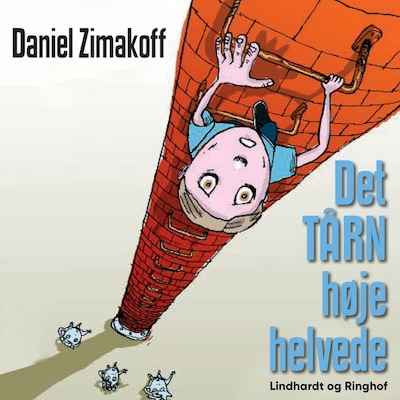 Det tårnhøje helvede – omslag til lydbogen af Daniel Zimakoff