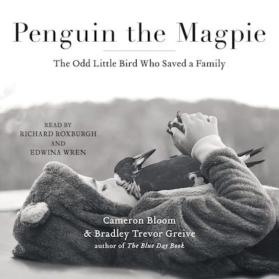 Penguin the Magpie – omslag til lydbogen af Cameron Bloom, Bradley Trevor Greive