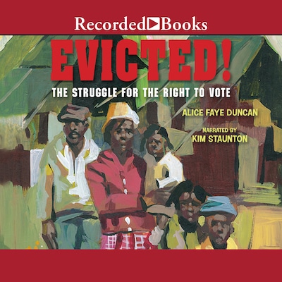 Evicted! – omslag til lydbogen af Alice Faye Duncan