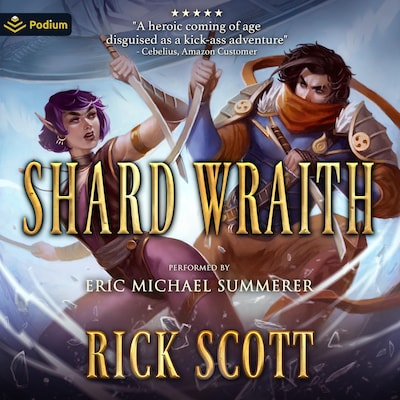 Shard Wraith – omslag til lydbogen af Rick Scott