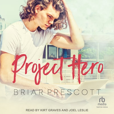 Project Hero – omslag til lydbogen af Briar Prescott