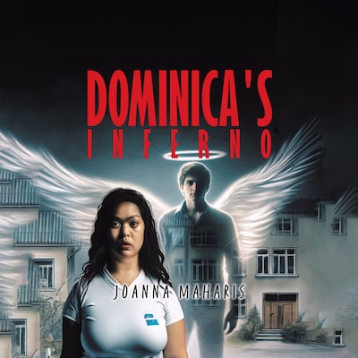 Dominica's Inferno – omslag til lydbogen af Joanna Maharis