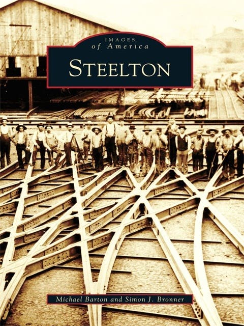 Steelton – omslag til lydbogen af Michael Barton, Simon J Bronner