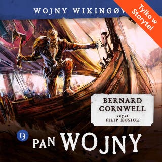 Pan wojny – okładka audiobooka, autor Bernard Cornwell