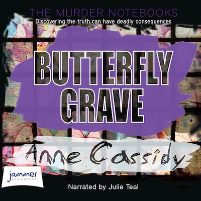 Butterfly Grave – omslag til lydbogen af Anne Cassidy