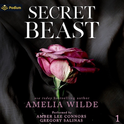 Secret Beast – omslag til lydbogen af Amelia Wilde