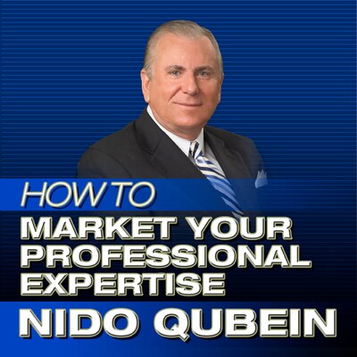 How to Market Your Professional Expertise – omslag til lydbogen af Nido R. Qubein