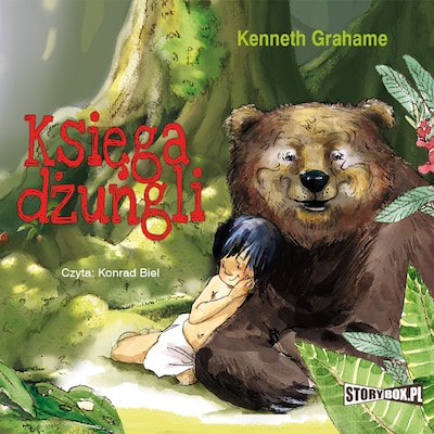 Księga dżungli – okładka audiobooka, autor Rudyard Kipling