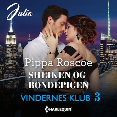 Sheiken og bondepigen – omslag til lydbogen af Pippa Roscoe