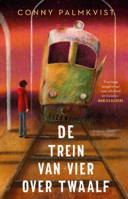 De trein van vier over twaalf – omslag van het luisterboek van Conny Palmkvist