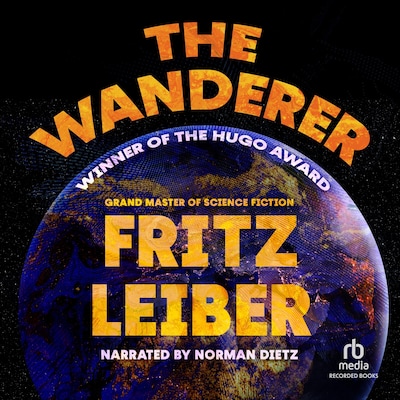 The Wanderer – omslag til lydbogen af Fritz Leiber