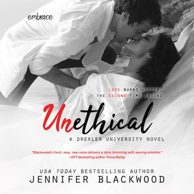 Unethical – okładka audiobooka, autor Jennifer Blackwood