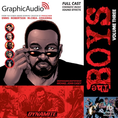 The Boys: Volume 3 [Dramatized Adaptation] – omslag til lydbogen af Garth Ennis
