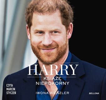 Harry. Książę niepokorny – okładka audiobooka, autor Iwona Kienzler