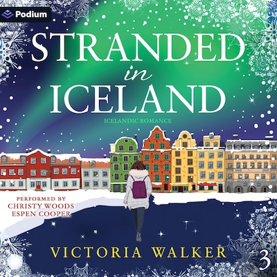 Stranded in Iceland – omslag til lydbogen af Victoria Walker