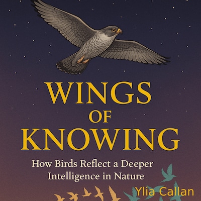 Wings of Knowing – omslag til lydbogen af Ylia  Callan