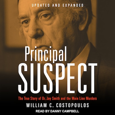 Principal Suspect – omslag til lydbogen af William C. Costopoulos